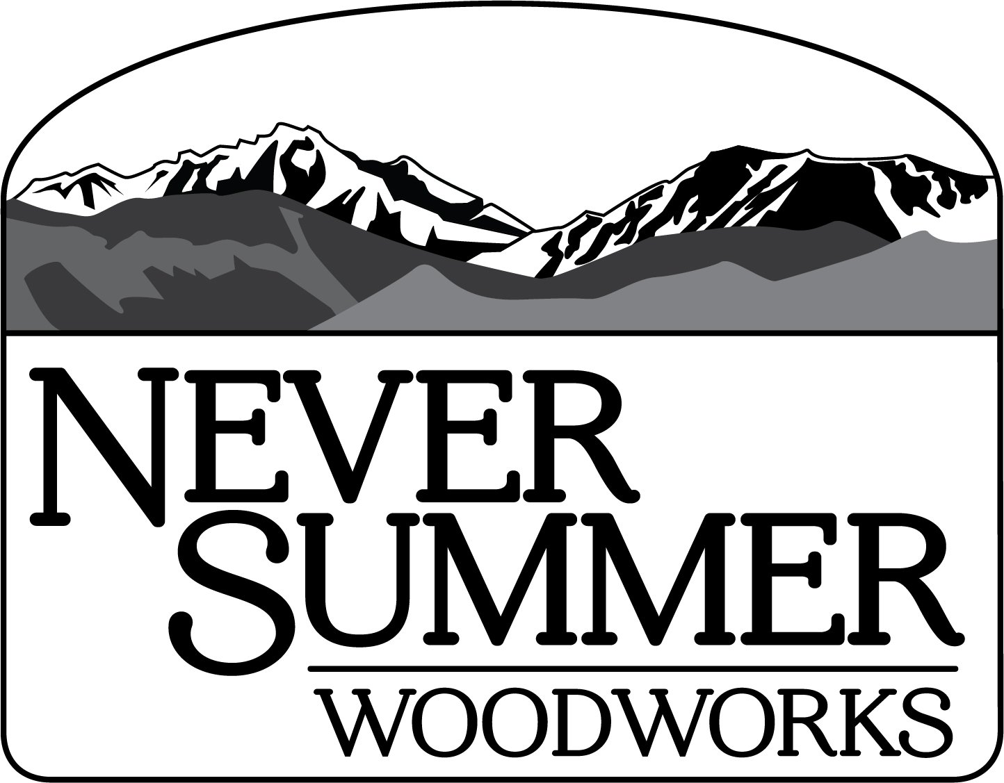 Never Summer Woodworks logo